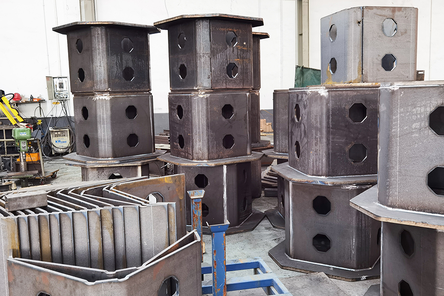 Structures en acier personnalisées